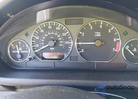 2002 BMW Z3 3.0I z USA, uszkodzony, nr VIN 4USCK73482LM14007